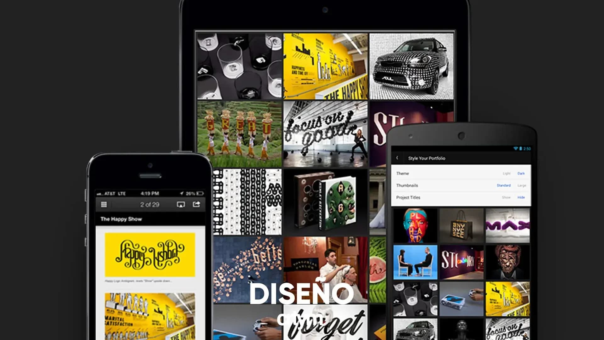 Behance Display, tu portafolio móvil