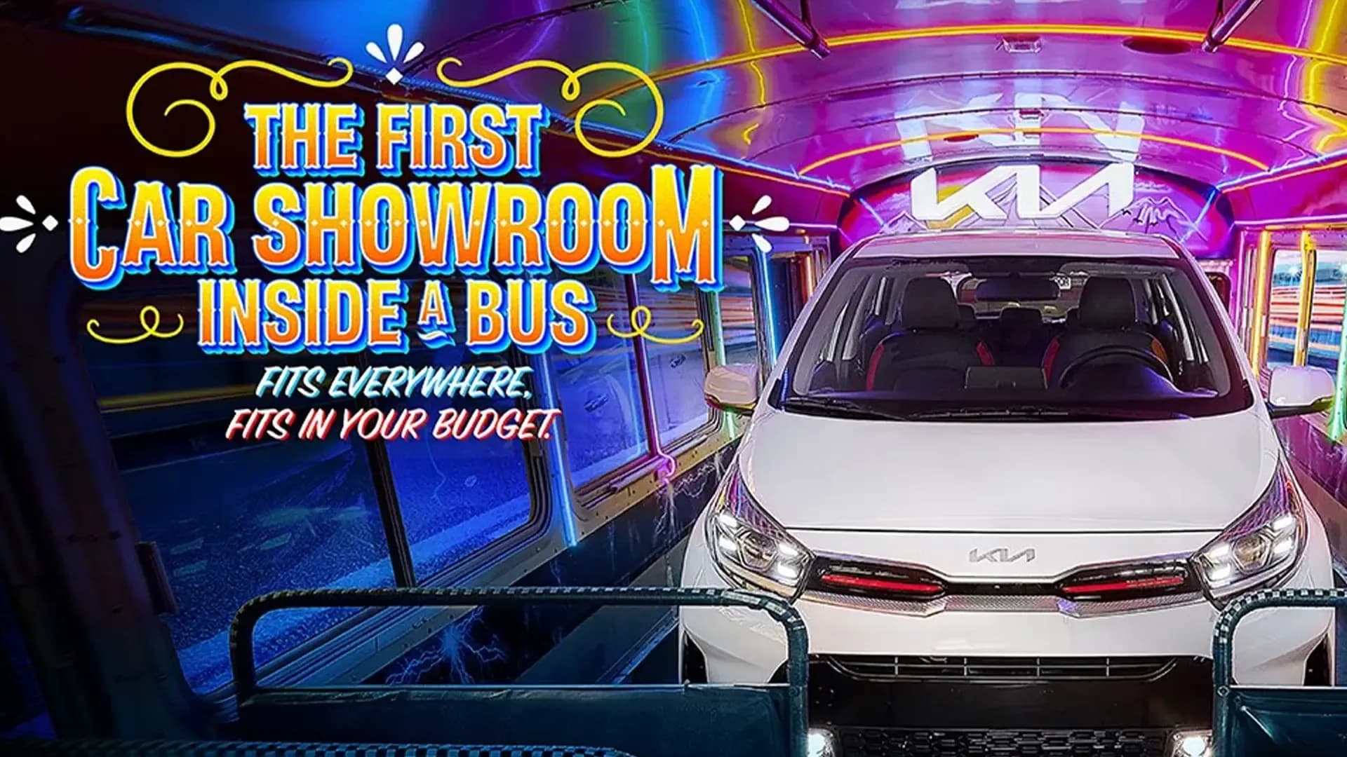 KIA: car showroom en un bus y el Cannes Lions