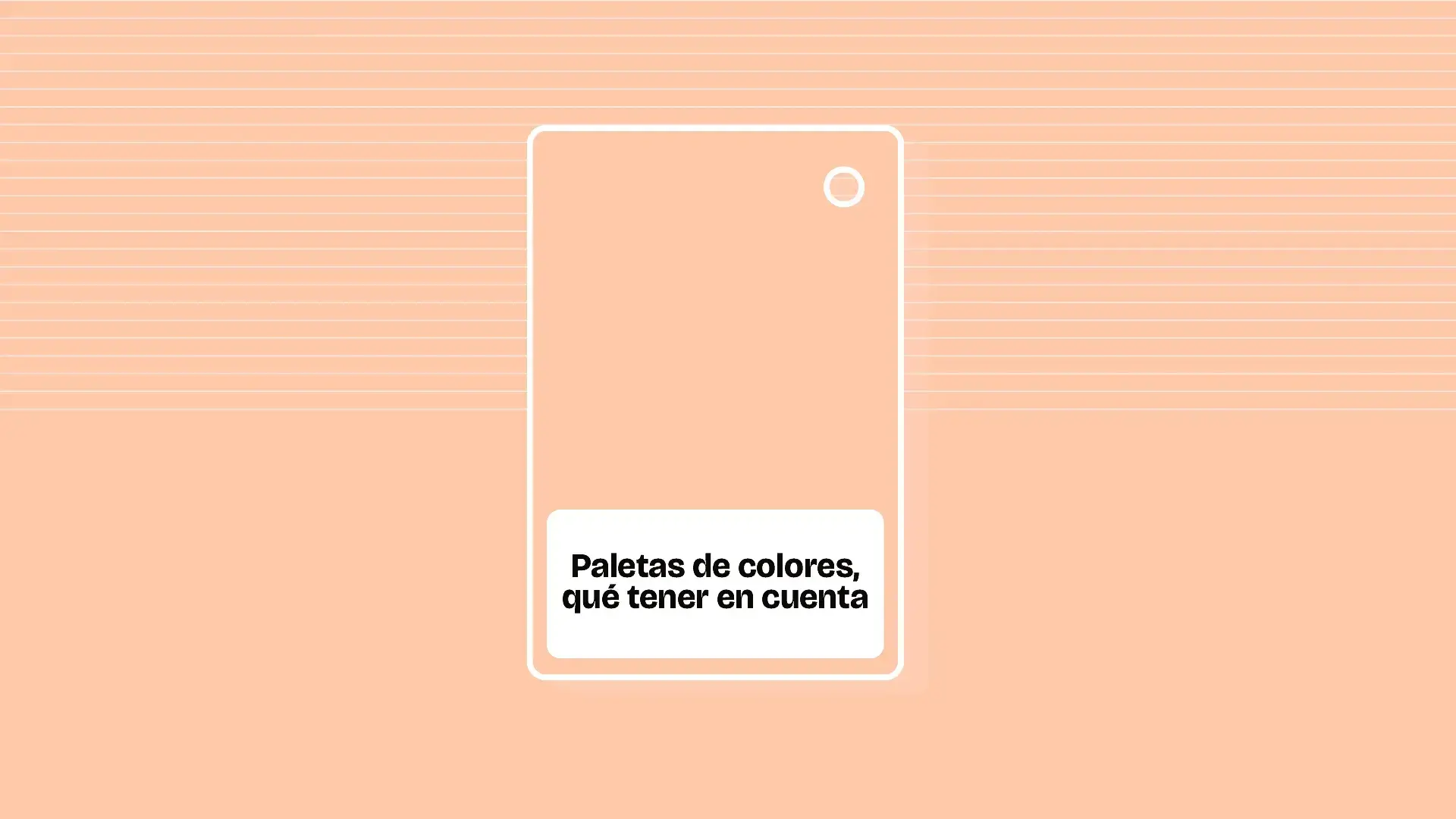 Paletas de colores, ¿qué tener en cuenta?