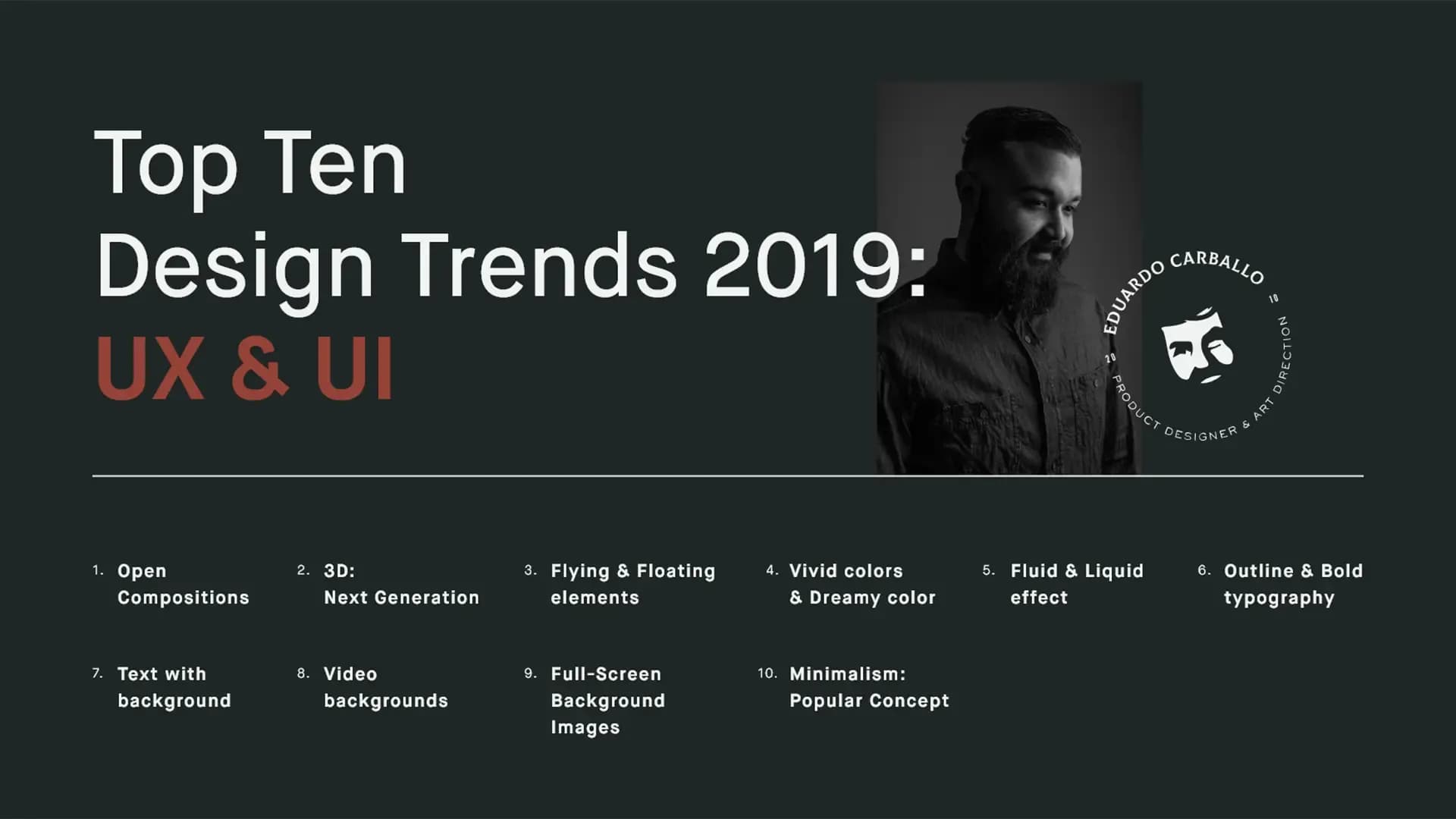 10 Tendencias UX & UI para 2019 a tener presentes